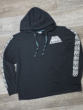 Disney | Star Wars Hooded Longsleeve Graphic Tee Shirt Unisex Sz Lg